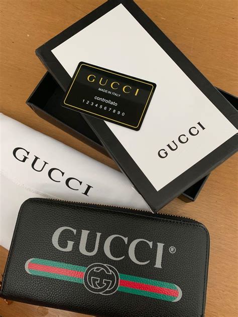 gucci controllato wallet|how to authenticate gucci wallet.